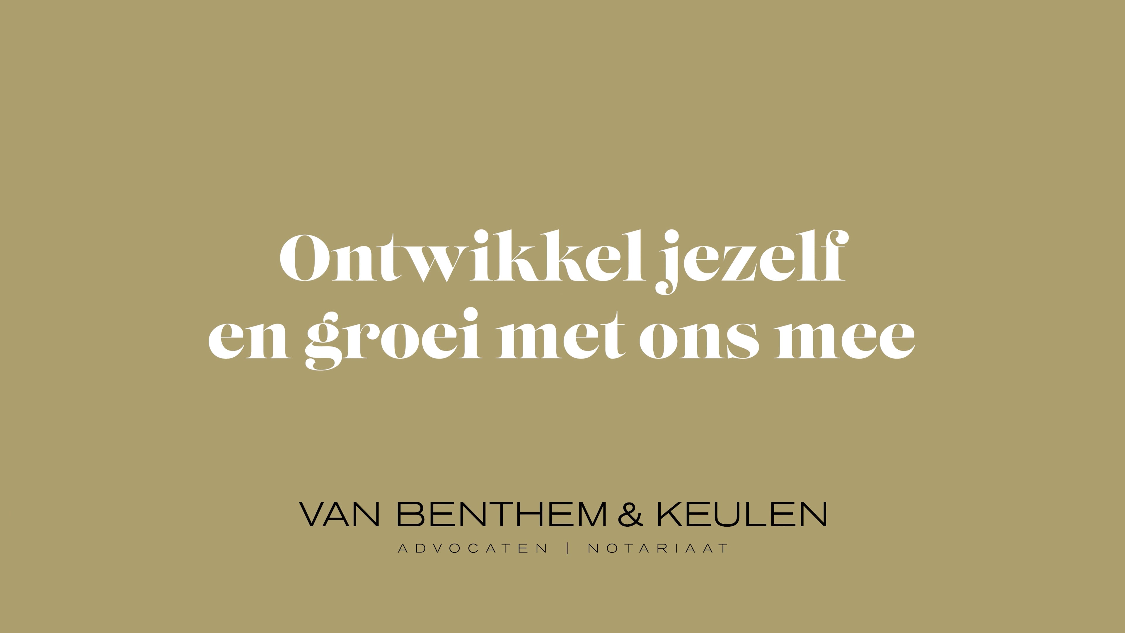 Ontwikkel jezelf als Business Services medewerker en groei mee met Van Benthem & Keulen