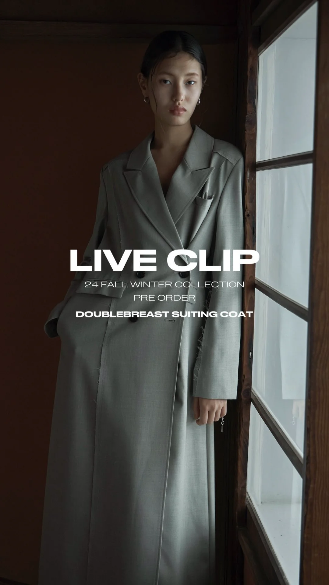 DOUBLEBREAST SUITING COAT(F BEIGE): OUTERjosemoon DOUBLEBREAST SUITING COAT(F BEIGE): OUTERjosemoon