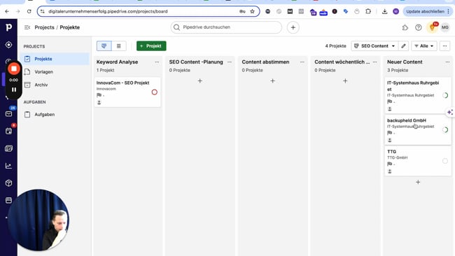 Contenterstellung planen