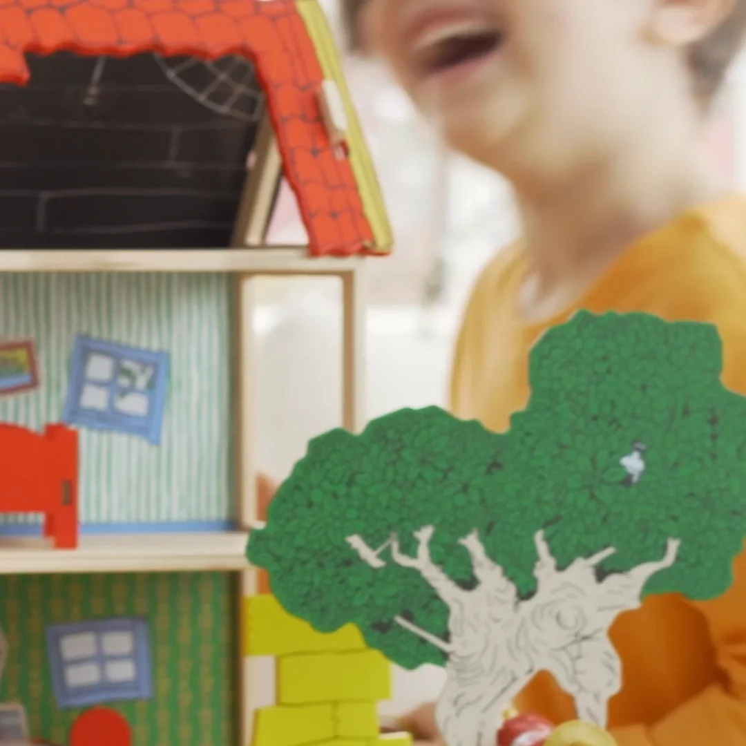 Pippi Longstocking Pippi House with Play Mat, 44375300