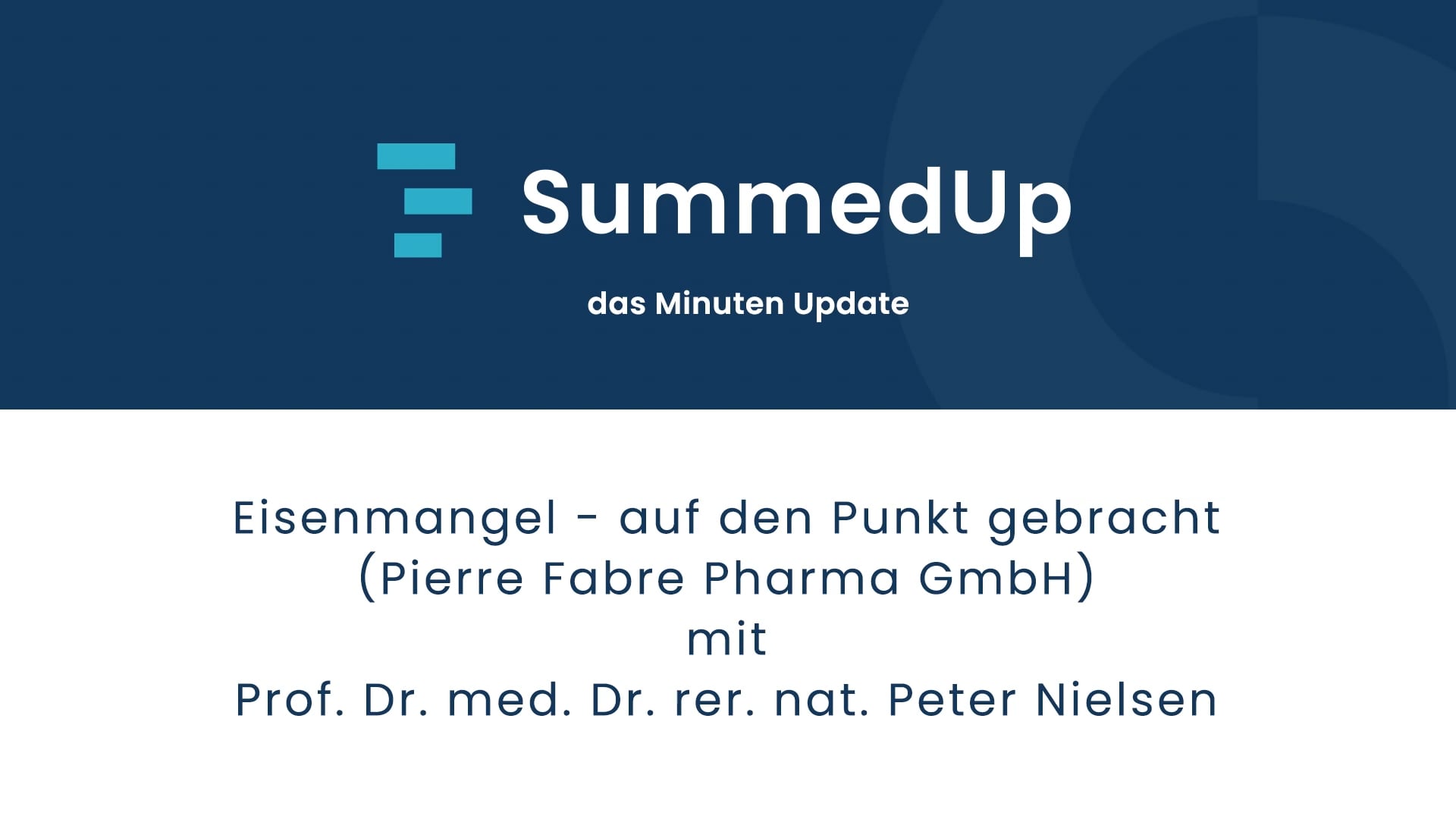 Eisenmangel - auf den Punkt gebracht