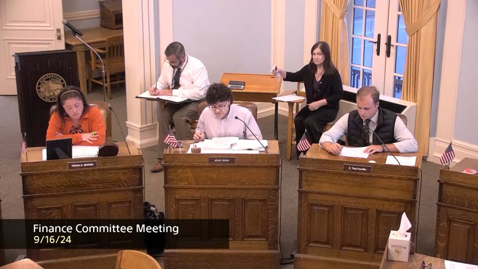 Finance Committee September 16th, 2024
