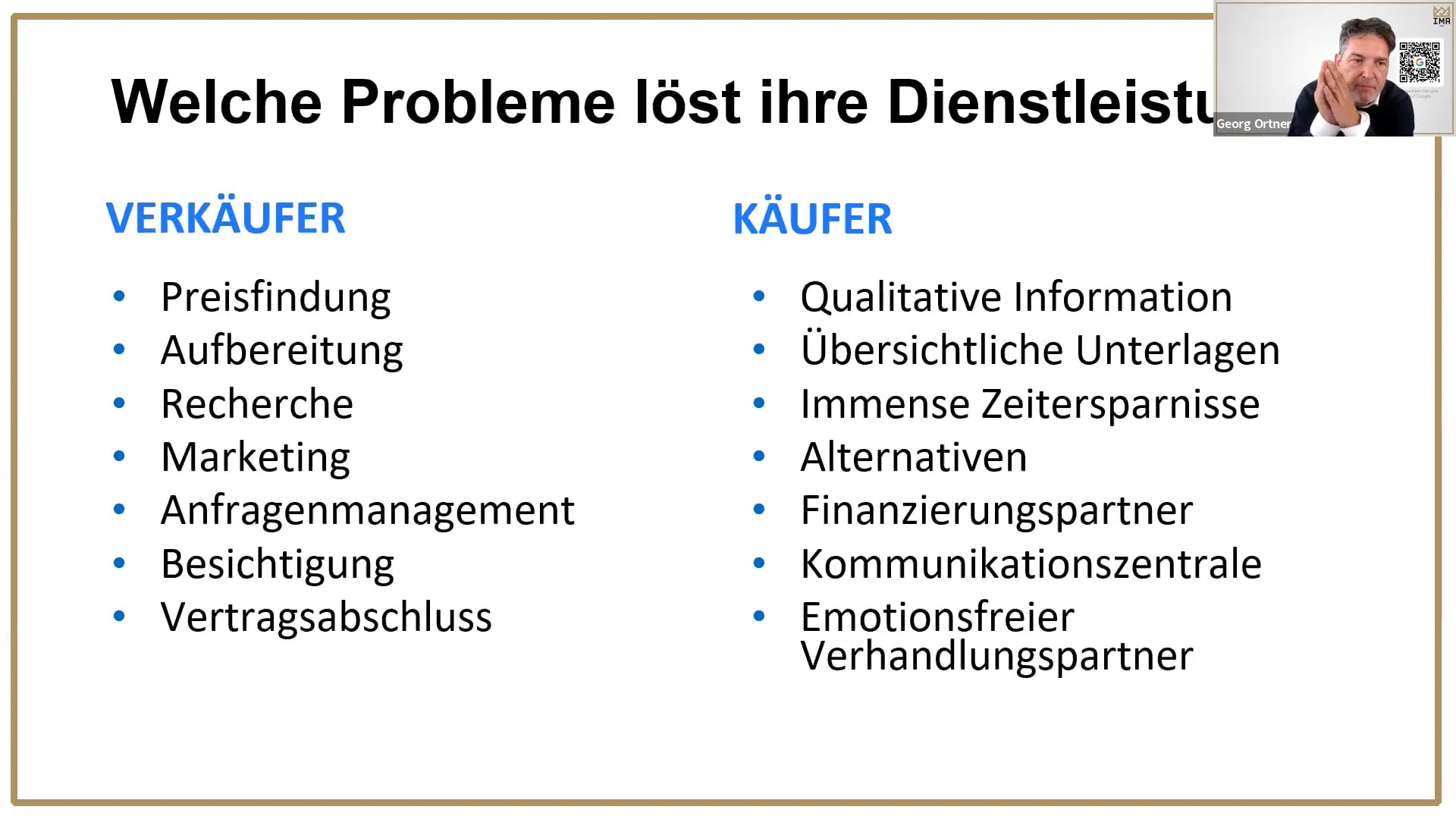 Immobilieneinkauf