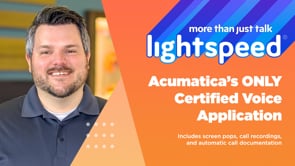 Notre intégration Acumatica