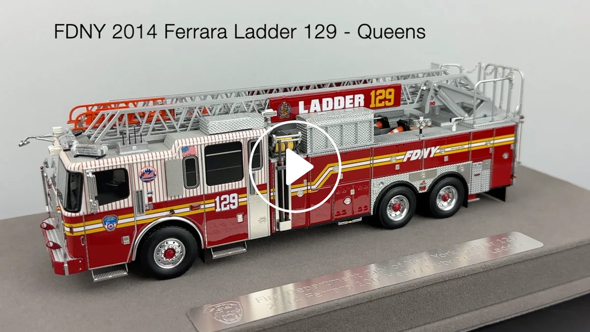Fire Replicas Fire Department City of New York 2014 Ferrara Ladder