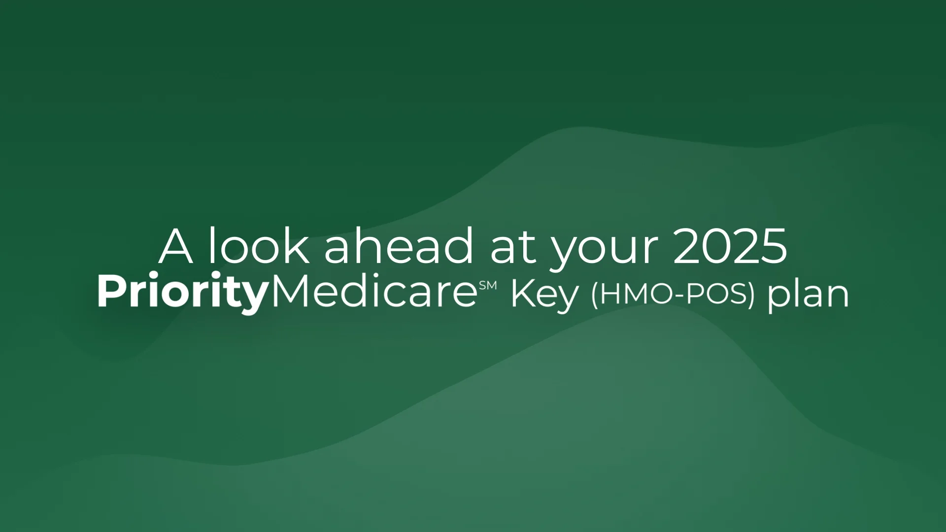 PriorityMedicare Key plan documents