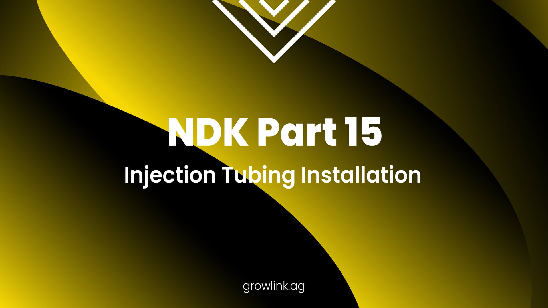 Nutrient Delivery Kit - 15 Injection Tubing Installation