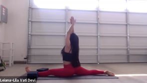 Hanumanasana, splits