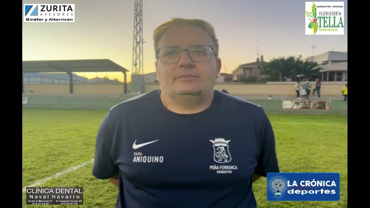 CAPI (Entrenador Ferranca) CD Altorricón 3-1 Peña Ferranca Tella / Jor. 2 - Preferente Gr 1