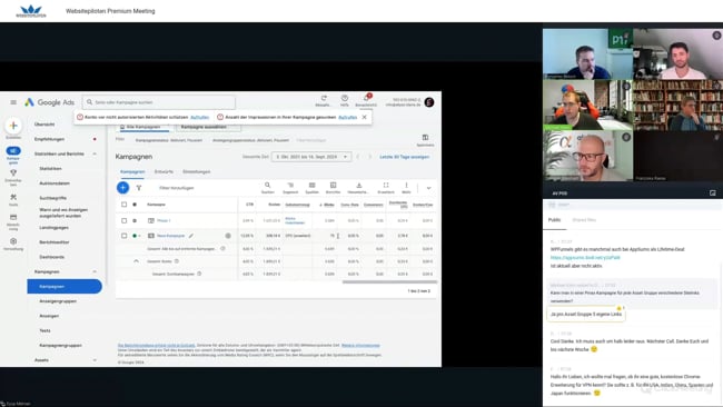 Unternehmens-Profile auf LinkedIn, Tools für Funnels, Bewerber per Facebook-Formular filtern, das beste VPN & Qualitätsfaktor Beeinflussung für Keywords mit Michael Klein vom 16.09.24