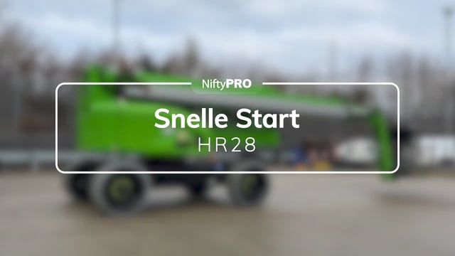 Snelstartgids voor de HR28 4x4 Hybrid (MK2)