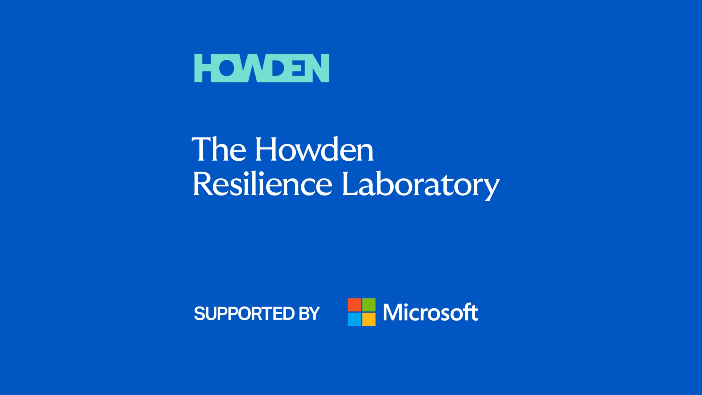 The Howden Resilience Laboratory, supported by Microsoft | Videos ...
