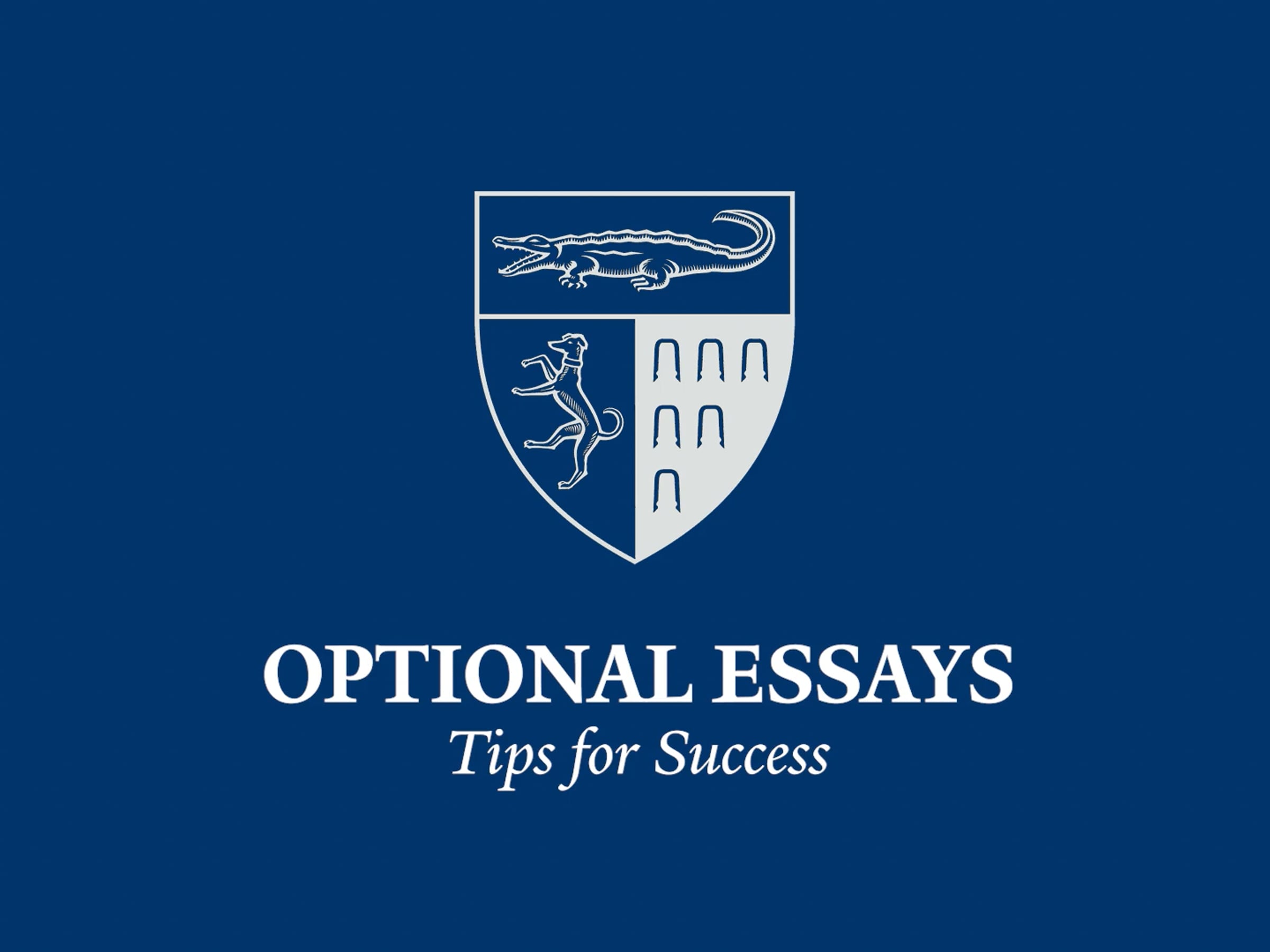 Tips for Success: Optional Essays | Videos & Movies on Vimeo
