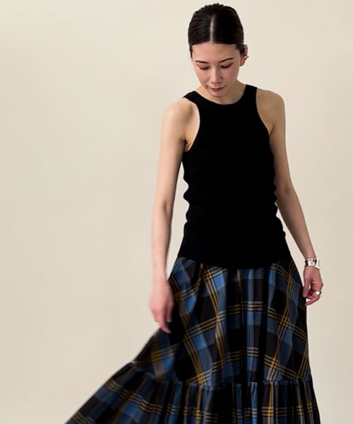 チェックティアードスカート | [公式]カレンソロジー（Curensology）通販 