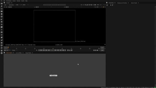 01 Interface raccourci project setting
