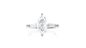 2.30 ct. t.w. Lab-Grown Diamond Ring in 14kt White Gold
