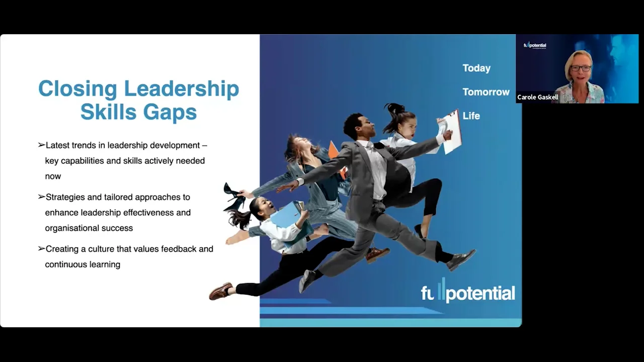 Full Potential Live Webinar: Closing Leadership Skills Gaps
