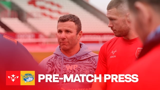 PRE-MATCH PRESS: Willie Peters talks Minchella ban, Parcell departure and Rhinos' game