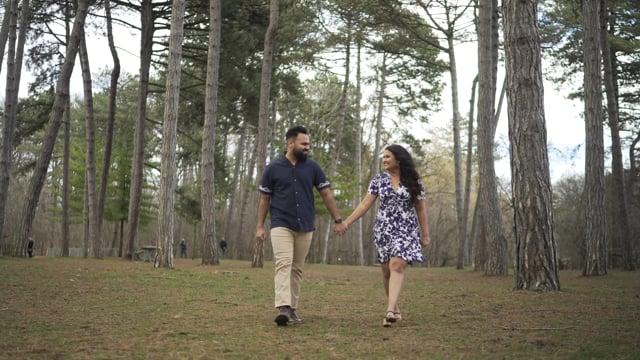 Still from Saloni & Manan next day edit by Happy Soul Films, Toronto wedding videographers