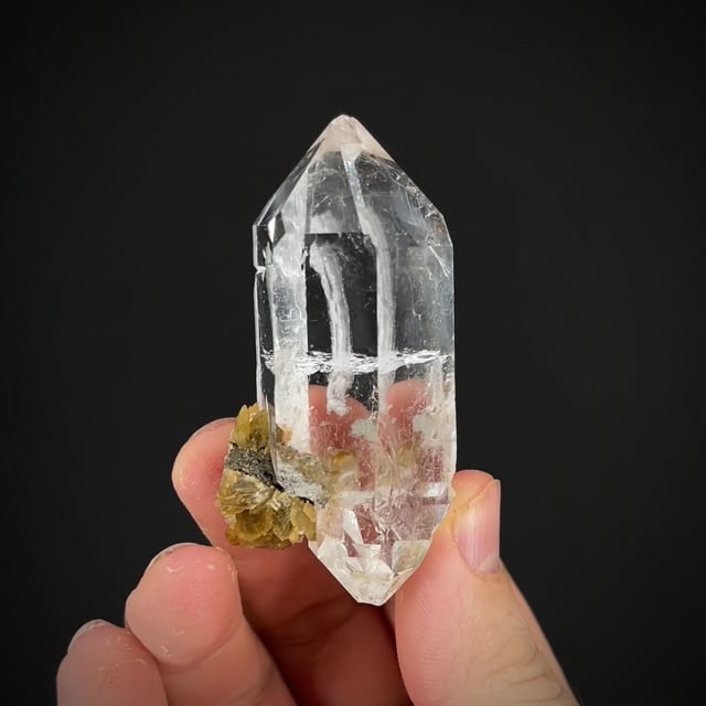 unusual Quartz with Siderite