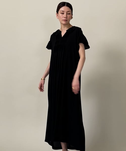 ラッフルカラーコクーンワンピース | [公式]カレンソロジー  