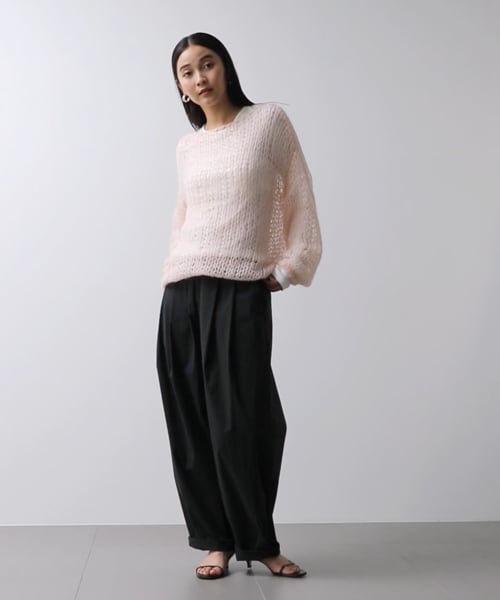 人気カラー再入荷】コットンナイロンタックパンツ | [公式