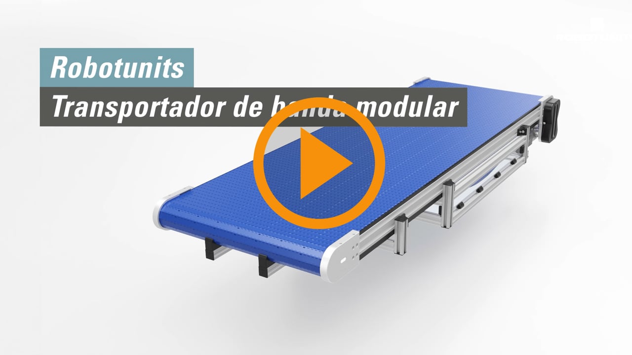 Transportador de banda modular | Robotunits