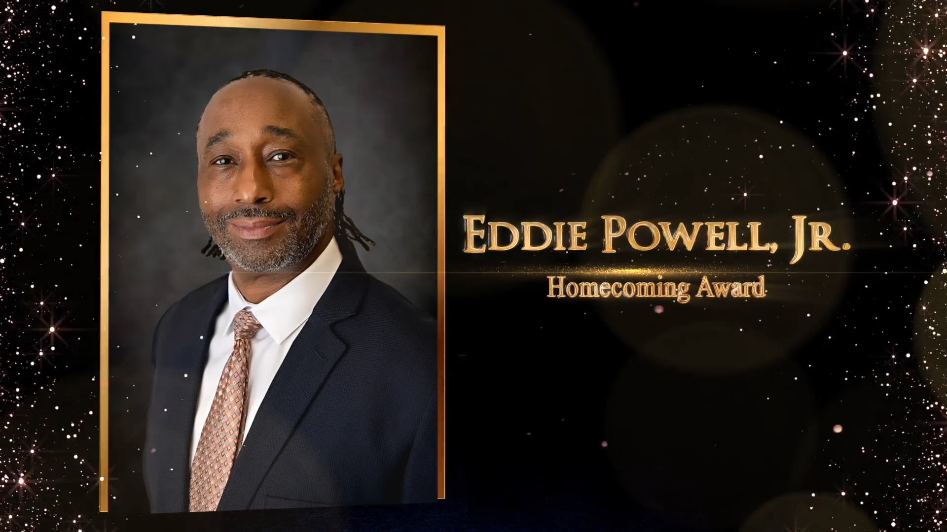 Special Awardee Greeting - Eddie Powell, Jr.
