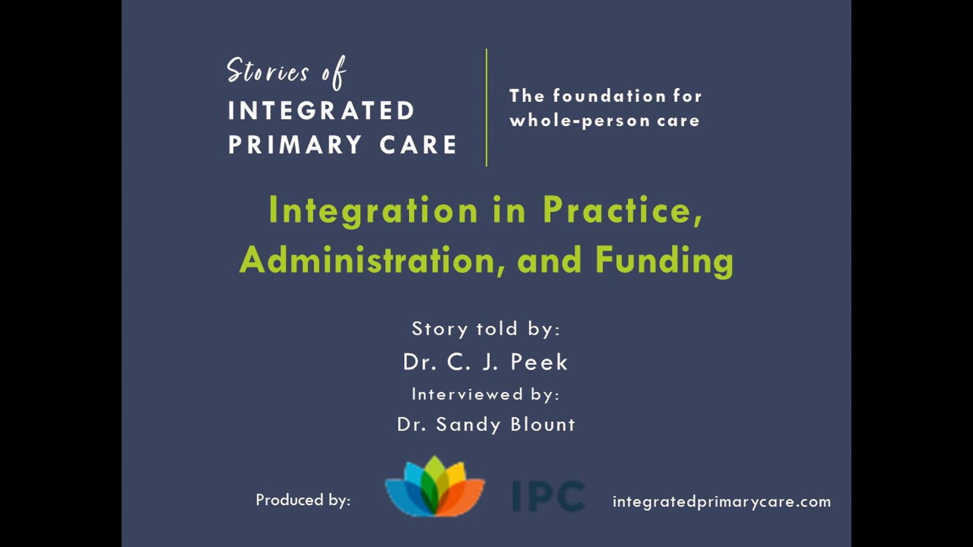 Integration in Practice, Administration, and Funding