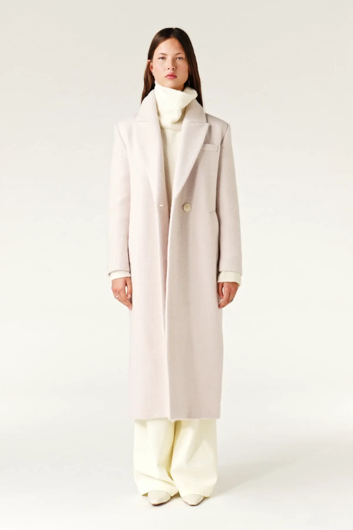 Acka エーシーケーエーpoodle boa long coat サイズ2