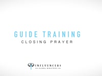 19. Closing Prayer