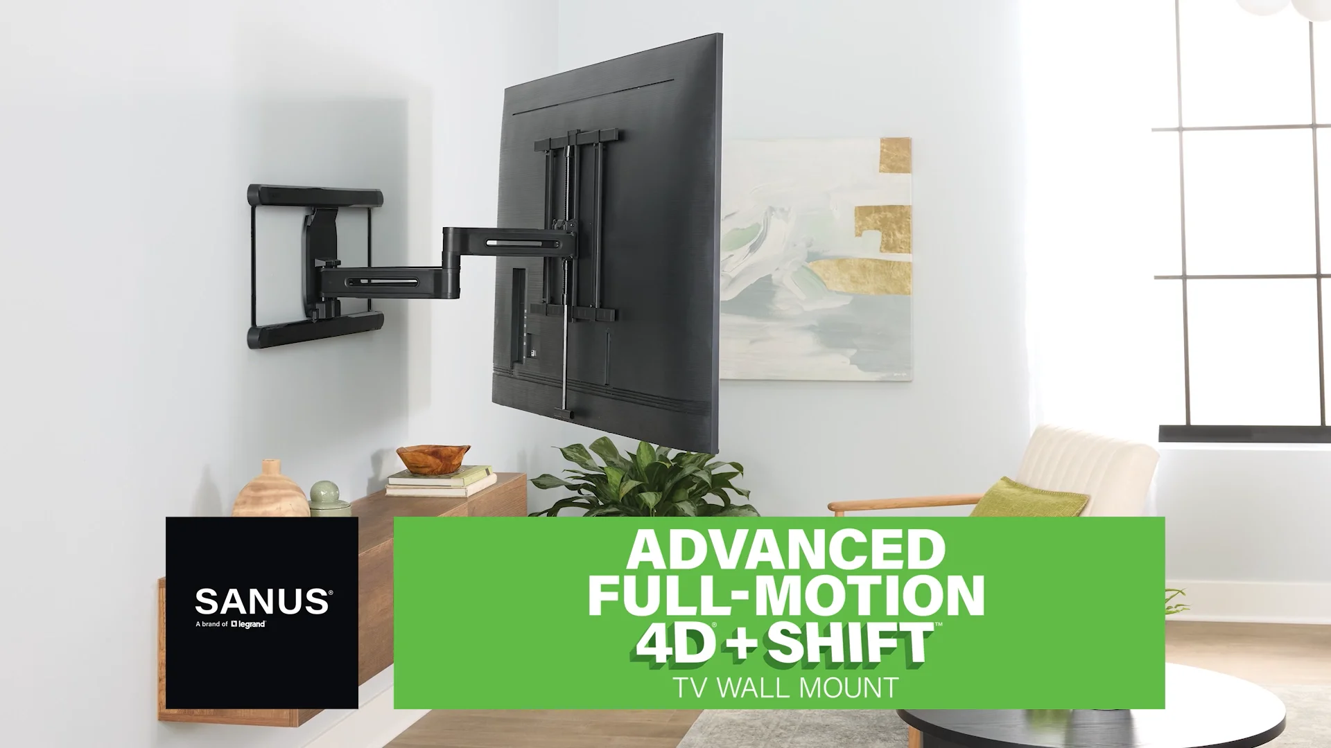 SANUS VLF828 | Full-Motion Wall Mounts | TV Mounts and Stands
