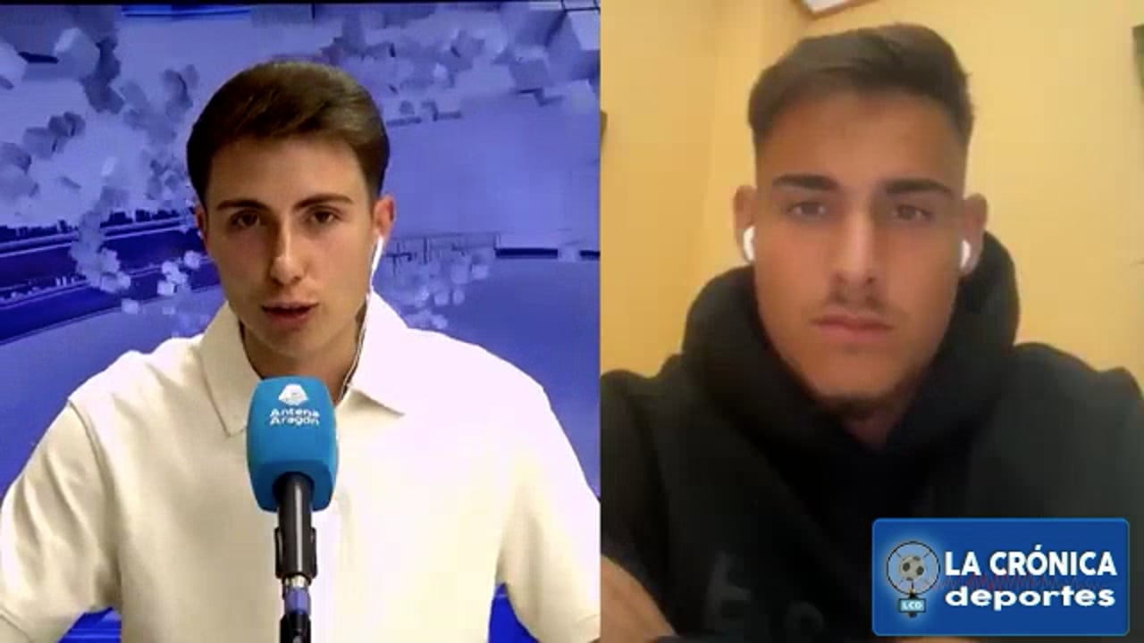 IKER GIL (Jugador Tarazona) Ha sido el protagonista esta semana en el informativo de Antena Aragón Tarazona.