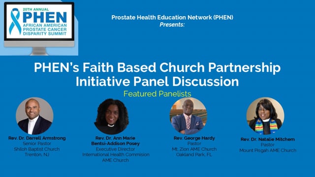 PHEN’s Faith-Based Church Partnership Initiative Panel Discussion