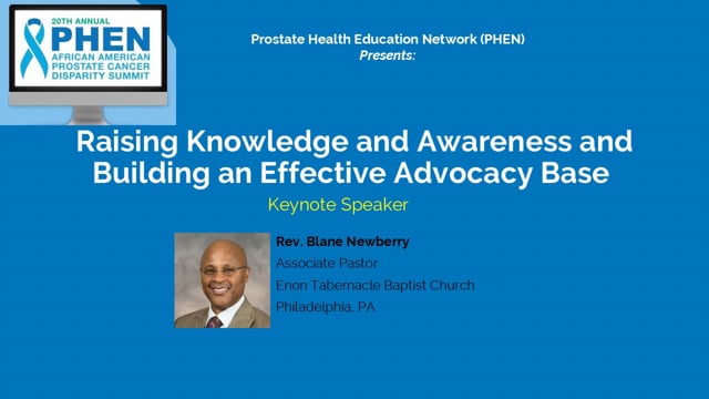 Raising Knowledge and Awareness and Building an Effective Advocacy Base