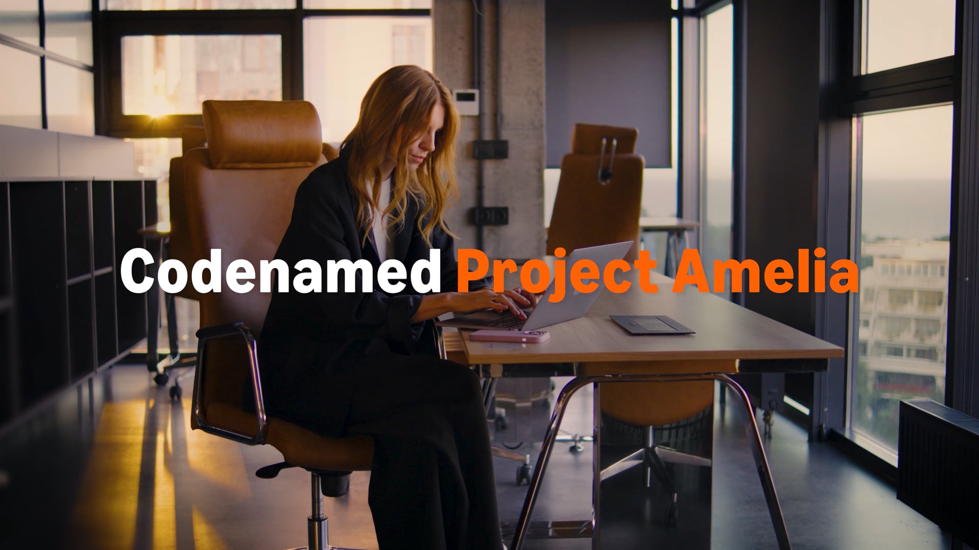 "Codenamed Project Amelia" Amazon Launch Video
