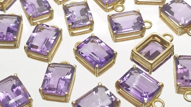 定価48,000円深く鮮やかなヴァイオレット！！アメジスト 7mmスタッドピアス K10YG大粒 定価48,000円深く鮮やかなヴァイオレット！！アメジスト 7mmスタッド