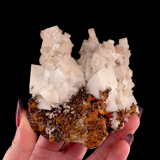 Calcite with Hemimorphite and Mimetite