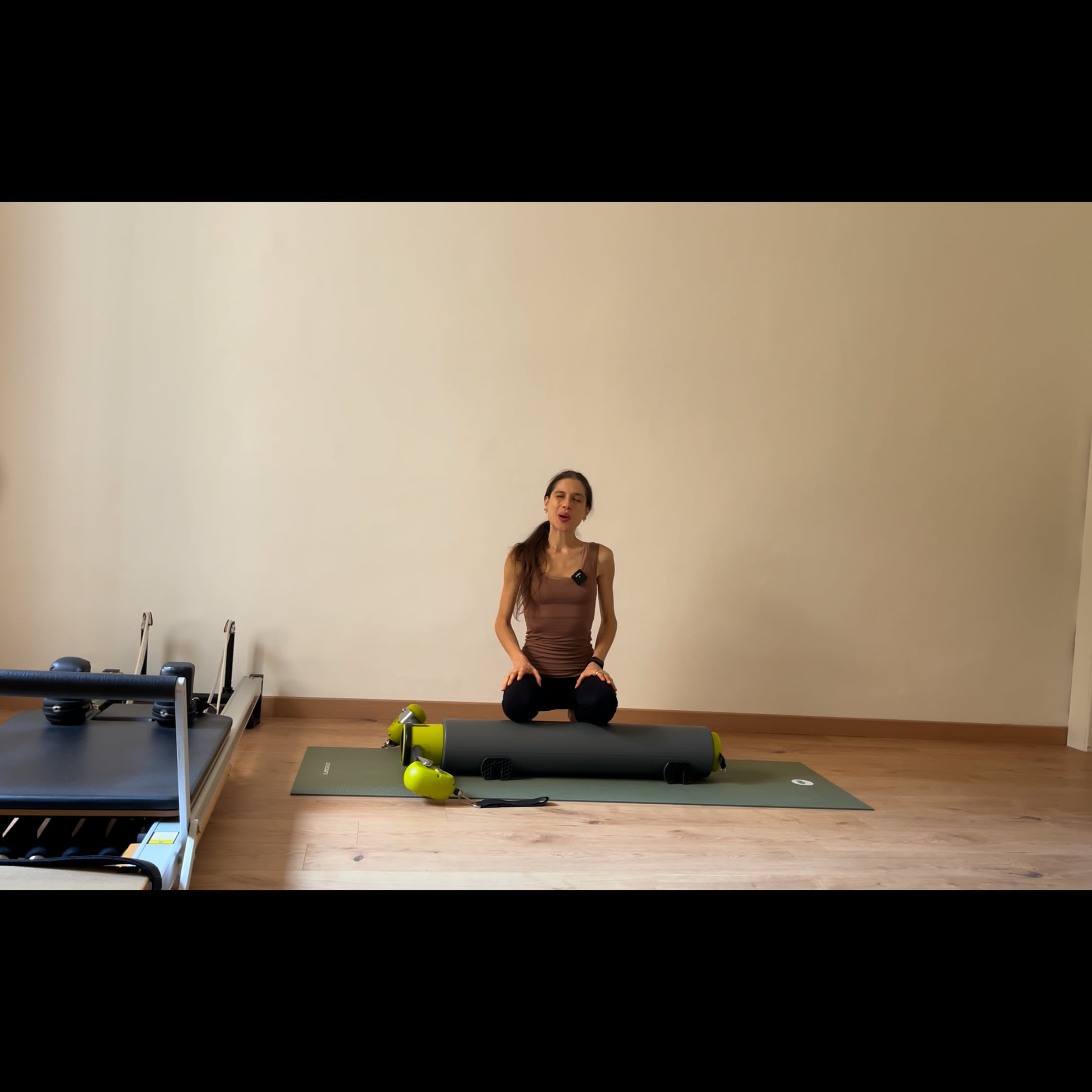 Abs boost on the Motr (Foam Roller option)