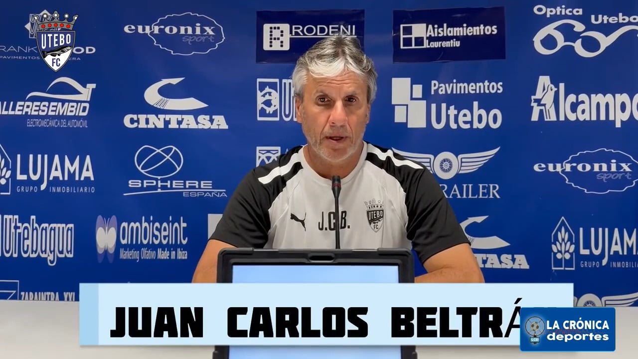 LA PREVIA / CD Subiza - Utebo FC / JUAN CARLOS BELTRÁN (Entrenador Utebo) Jor. 4 - Segunda Rfef / Gr 2