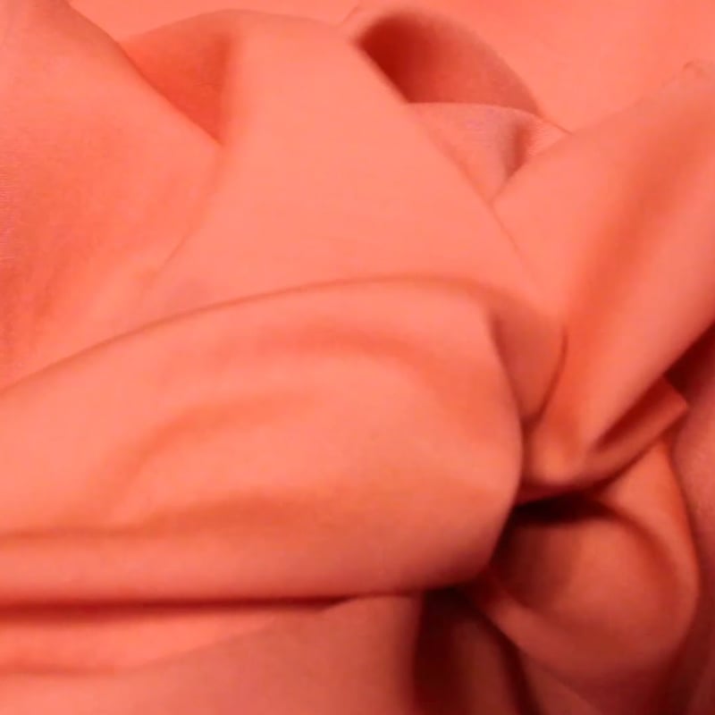 Vidéo: Tissu tailleur 100% laine vierge - Corail