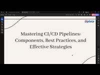 Continuous Integration (CI) and Continuous Delivery (CD)