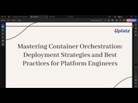 Container Orchestration