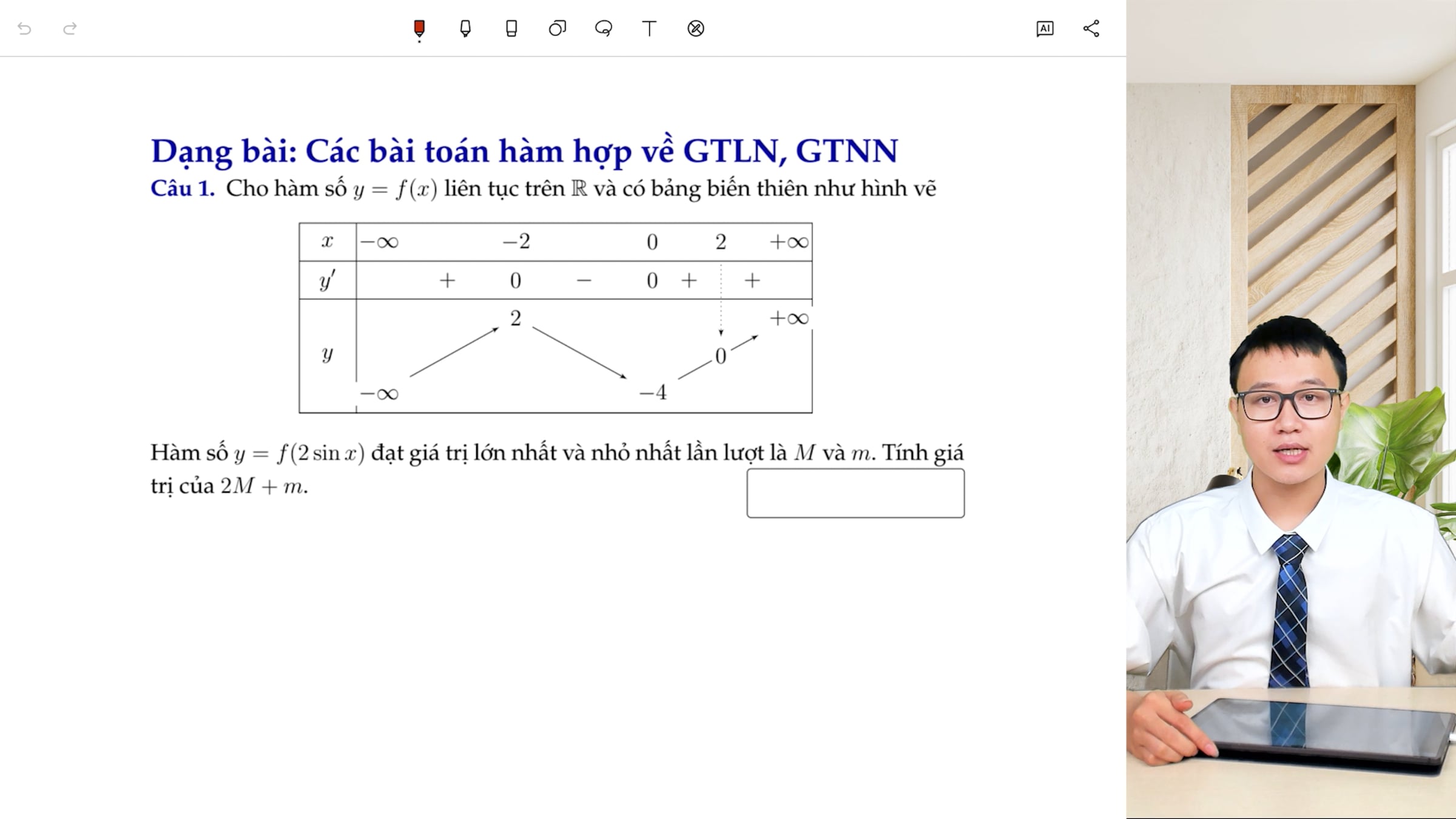 Bài toán hàm hợp về GTLN, GTNN | Videos & Movies on Vimeo