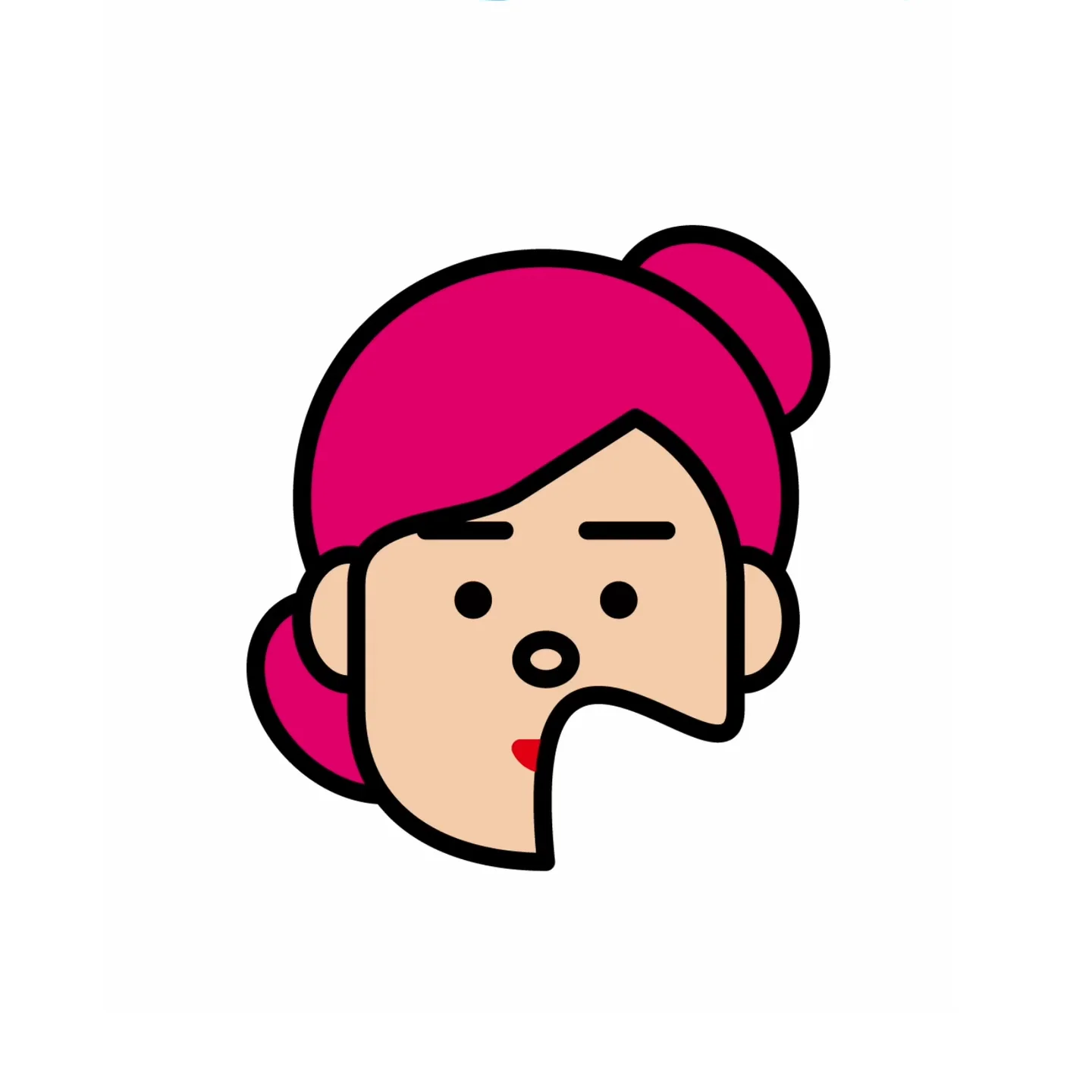 シンプルなキャラクターイラスト 1929548273-