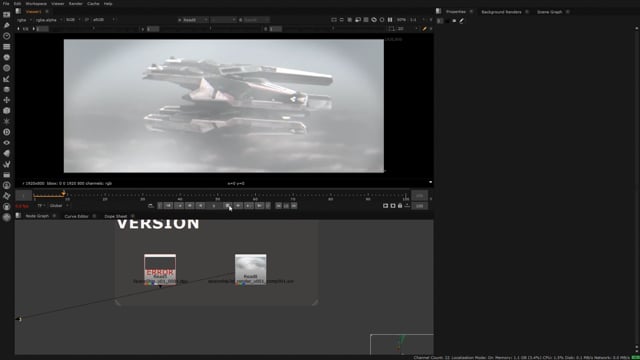 01 compositing vaisseau spatial