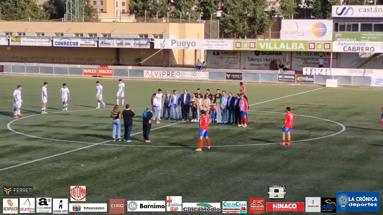 ( RESUMEN Y GOLES )  At.Monzón Alumbra 1-3 Huesca B / J 3 / 3ª RFEF