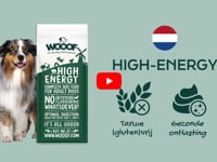 WOOOF High Energy Hondenvoer is een complete en natuurlijk geperste hondenbrok, ideaal voor volwassen honden die veel energie nodig hebben, zowel groot als klein.&amp;hellip;