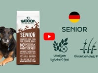 WOOOF Senior Hundefutter ist ein komplett nat&uuml;rlich gepresstes Hundefutter, speziell entwickelt f&uuml;r &auml;ltere Hunde, sowohl f&uuml;r gro&szlig;e als&hellip;