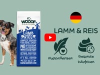 WOOOF Lamm &amp;amp; Reis Hypoallergen Hundefutter ist ein komplett nat&amp;uuml;rlich gepresstes Hundefutter, speziell entwickelt f&amp;uuml;r Hunde mit Allergien oder Nahrungsmittelunvertr&amp;auml;glichkeiten.&amp;hellip;